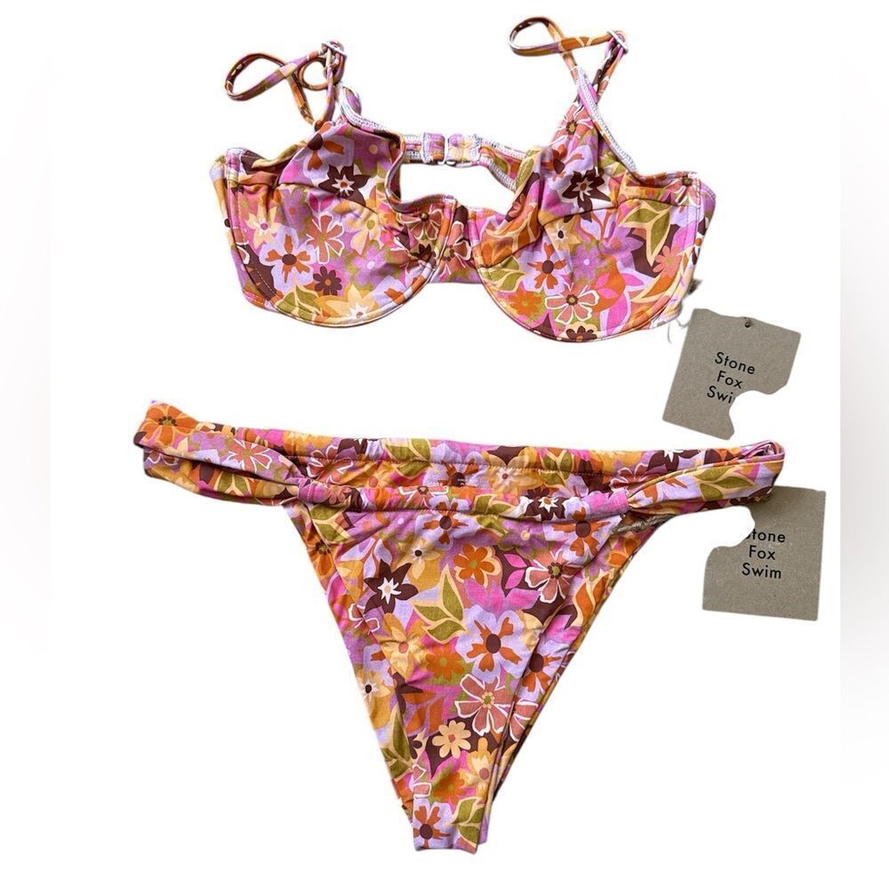 Stone Fox Swim Floral Bikini Set